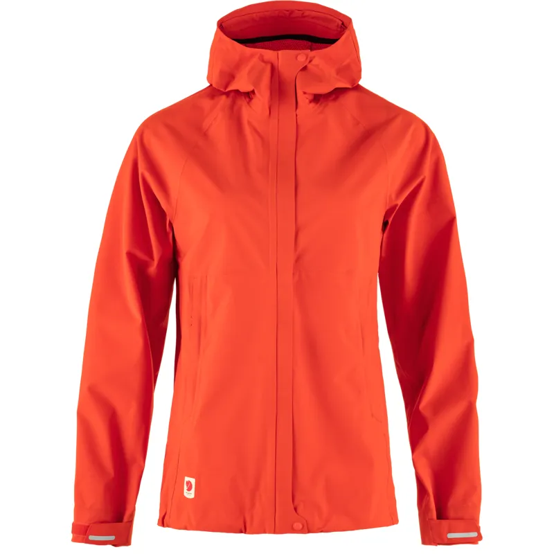 Fjallraven Womens HC Hydratic Trail Jacket Flame Orange
