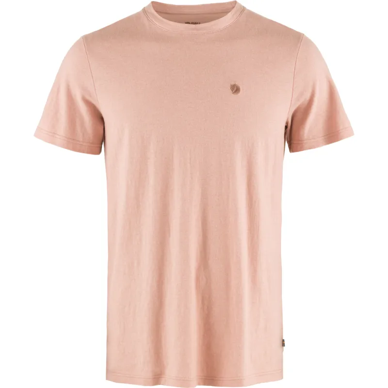 Fjallraven Mens Hemp Blend T-Shirt Chalk Rose