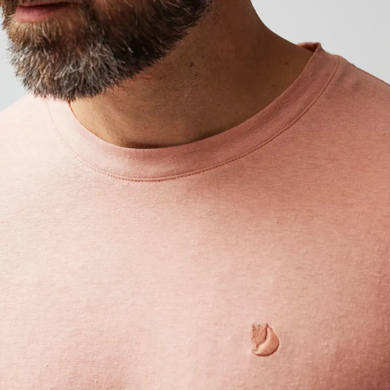 Fjallraven Mens Hemp Blend T-Shirt Chalk Rose-4