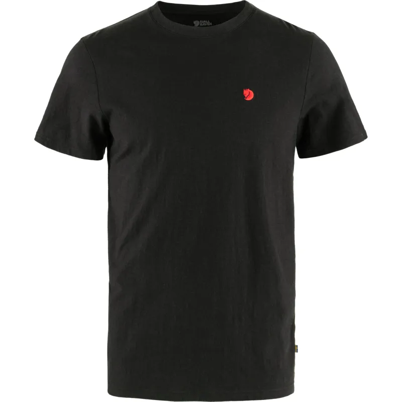 Fjallraven Mens Hemp Blend T-Shirt Black