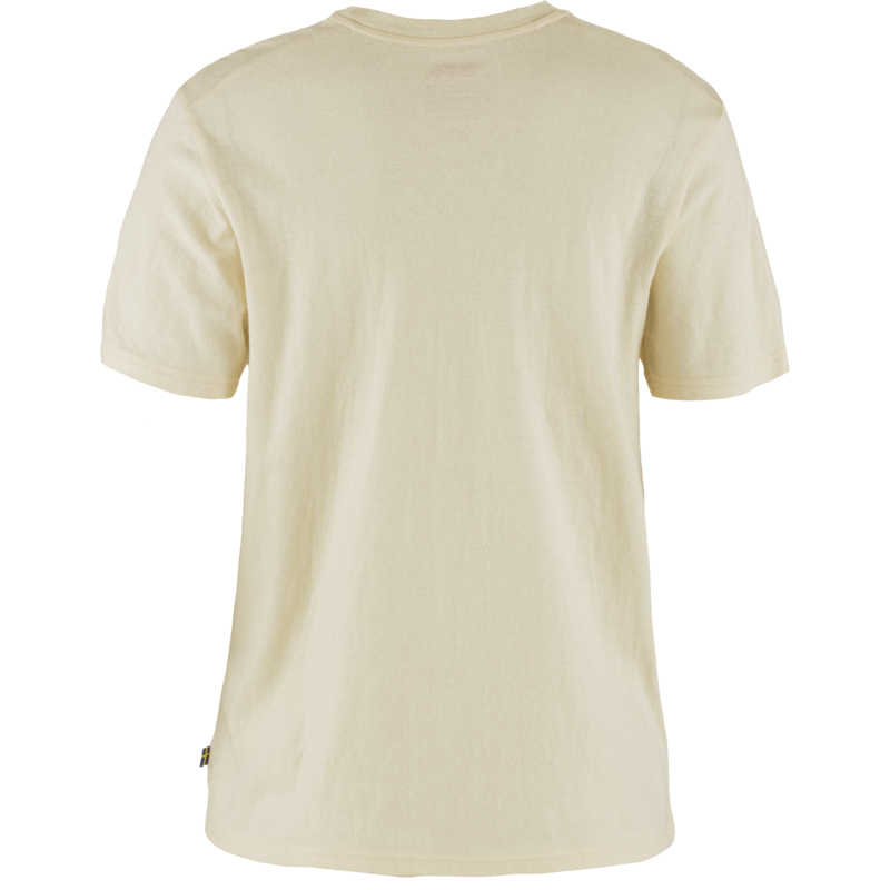 Fjallraven Women's Hemp Blend T-Shirt Chalk White-1