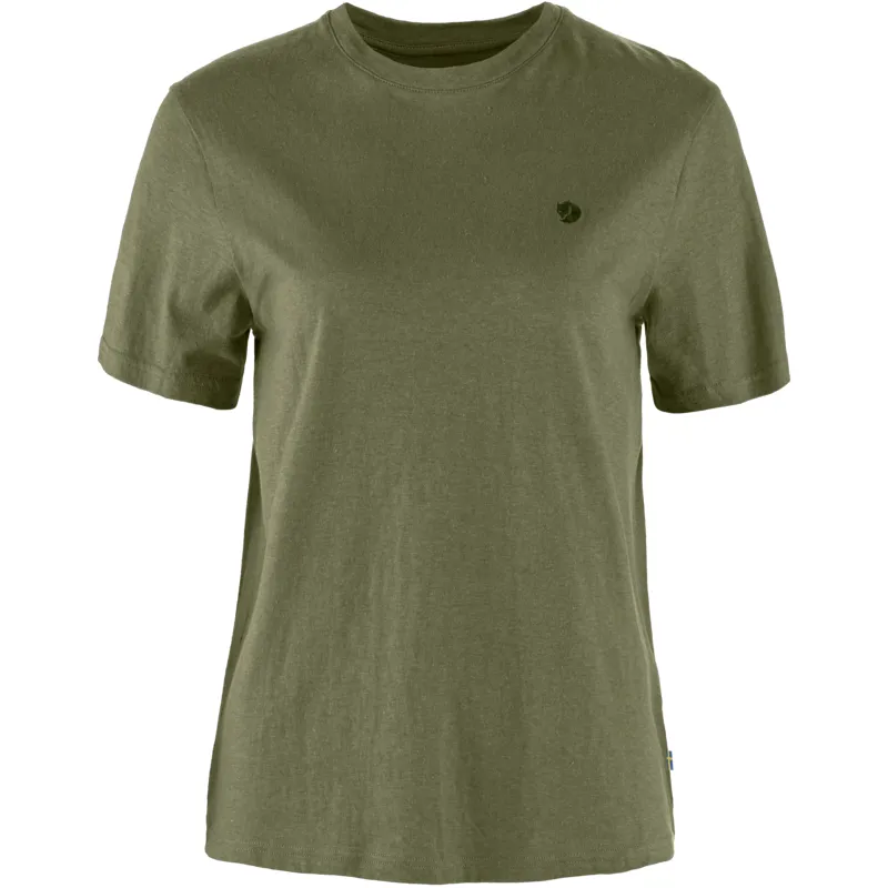 Fjallraven Women's Hemp Blend T-Shirt Green