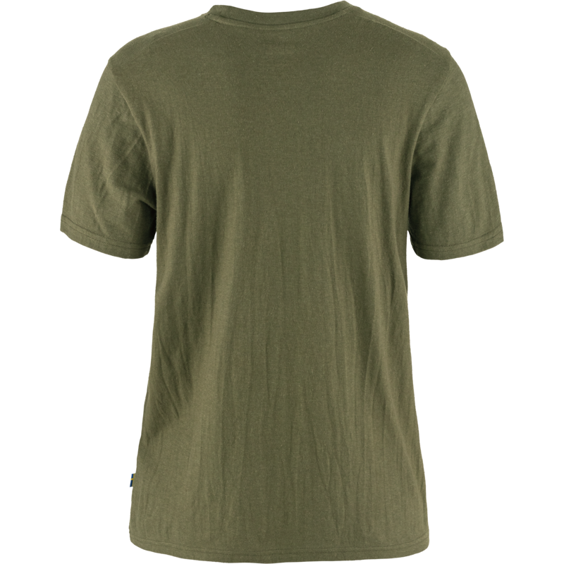 Fjallraven Women's Hemp Blend T-Shirt Green-1