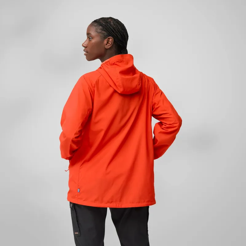 Fjallraven Women's High Coast Wind Hoodie Chalk Rose-3