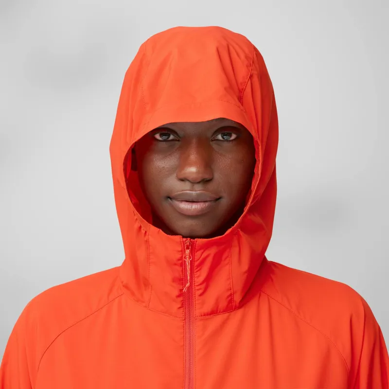 Fjallraven Women's High Coast Wind Hoodie Chalk Rose-7