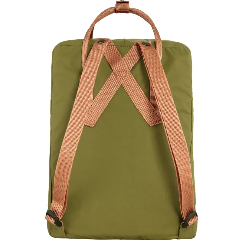 Fjallraven Kanken Foliage Green/ Peach Sand-1