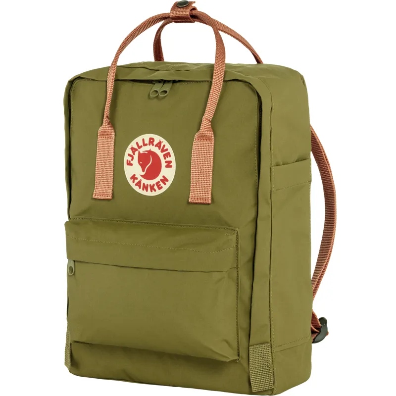 Fjallraven Kanken Foliage Green/ Peach Sand-2