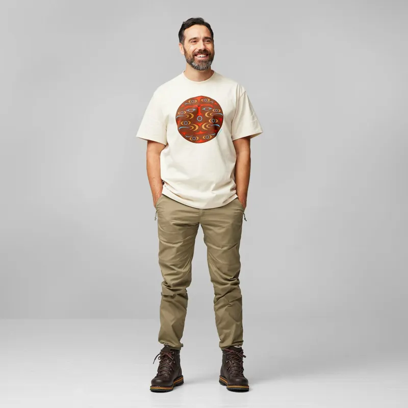 Fjallraven Unisex Kanken Art T-Shirt Grey Melange-2