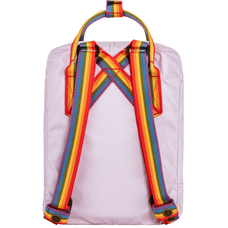 Fjallraven Kanken Rainbow Mini Lavender-1