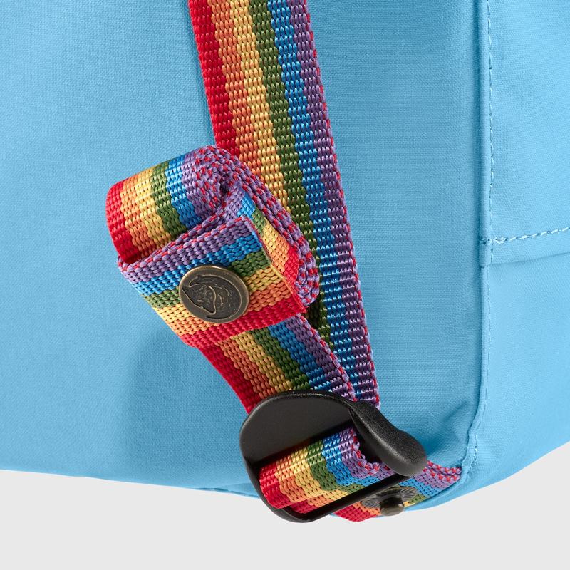 Fjallraven Kanken Rainbow Mini Lavender-9