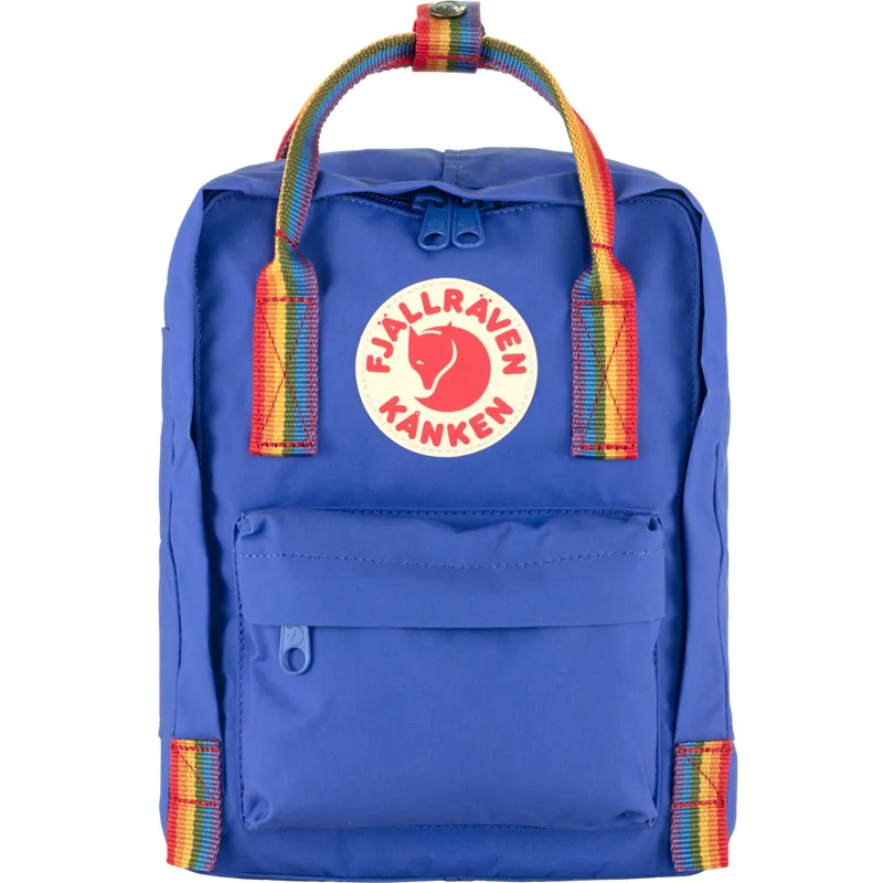 Fjallraven Kanken Rainbow Mini Cobalt