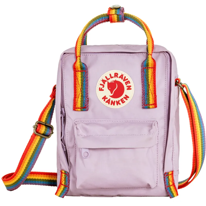 Fjallraven Kanken Rainbow Sling Lavender
