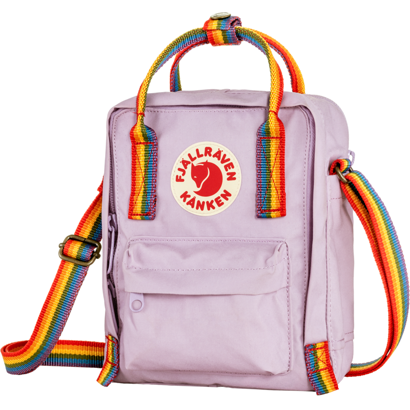 Fjallraven Kanken Rainbow Sling Lavender-2