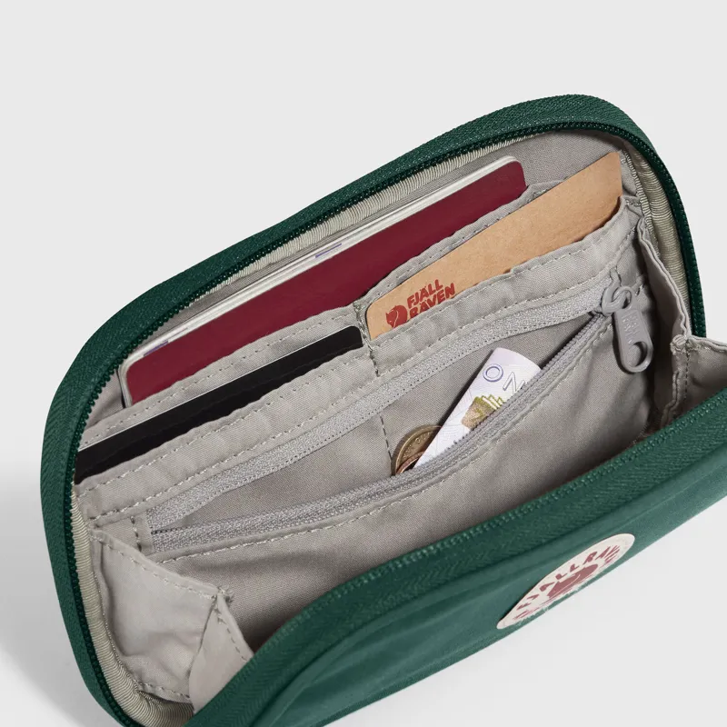 Fjallraven Kanken Travel Wallet Ochre-2
