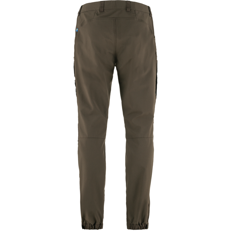 Fjallraven Mens Keb Agile Trousers Dark Olive-1
