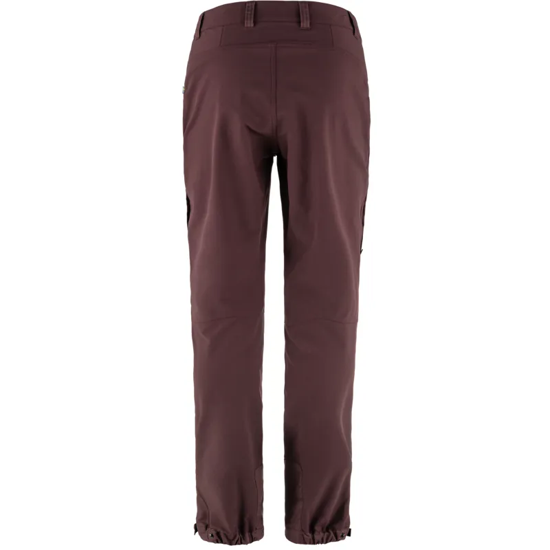 Fjallraven Women's Keb Agile Trousers Port-1