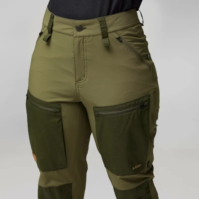 Fjallraven Women's Keb Agile Trousers Basalt / Iron-6