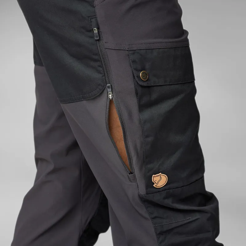 Fjallraven Men's Keb Trousers Dark Olive/ Dark Grey-8