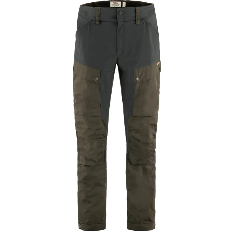 Fjallraven Men's Keb Trousers Dark Olive/ Dark Grey