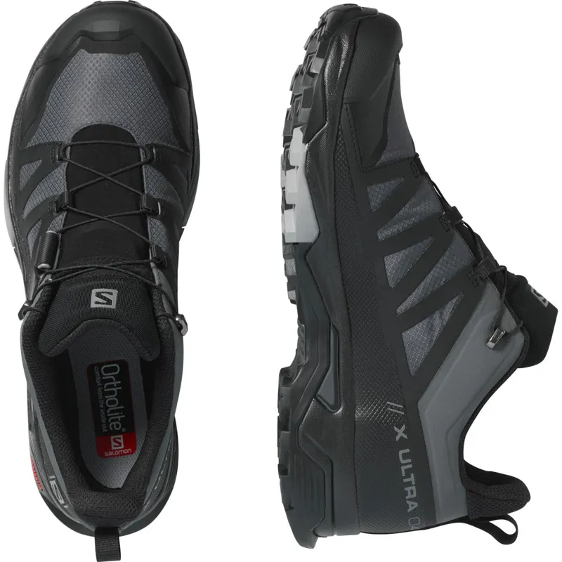 Salomon Men's X-Ultra 4 Wide GTX Shoes Magnet/Black/Monument-4
