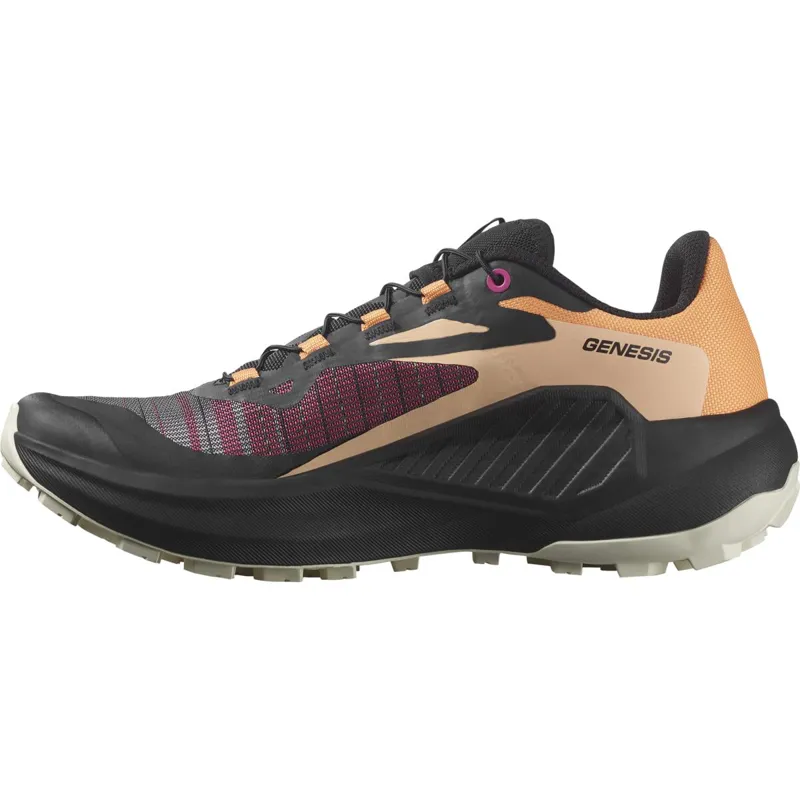 Salomon Women's Genesis Shoes Bird Of Paradise/Black/Almond Milk-4