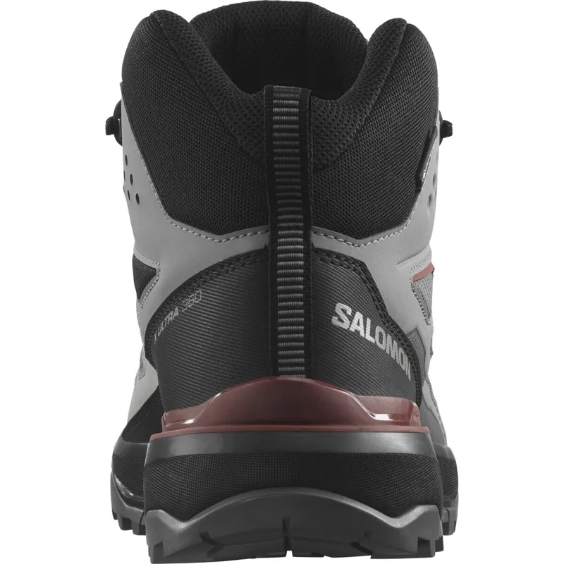 Salomon Men's X Ultra 360 Mid GTX Pewter/Black/Burnt-1