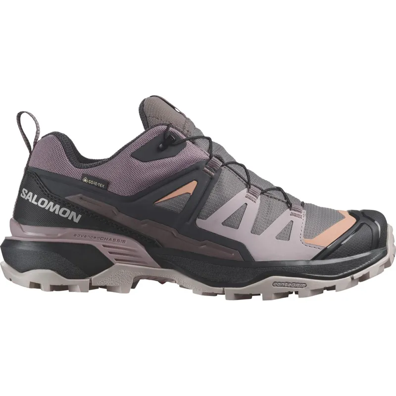 Salomon Women's X Ultra 360 GTX Plum Kitten/Phantom/Cork-1