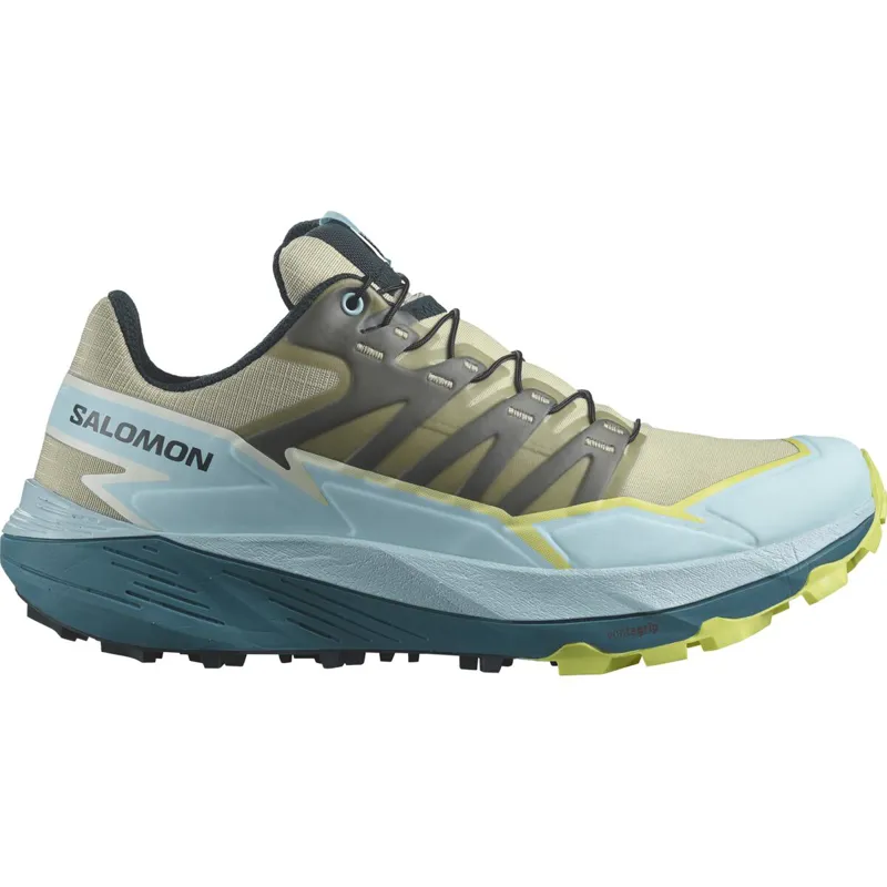 Salomon Women's Thundercross Alfalfa/Tanager Turquoise-2