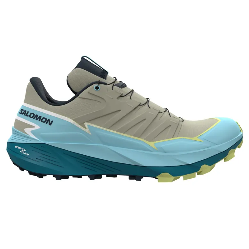 Salomon Women's Thundercross Alfalfa/Tanager Turquoise-3