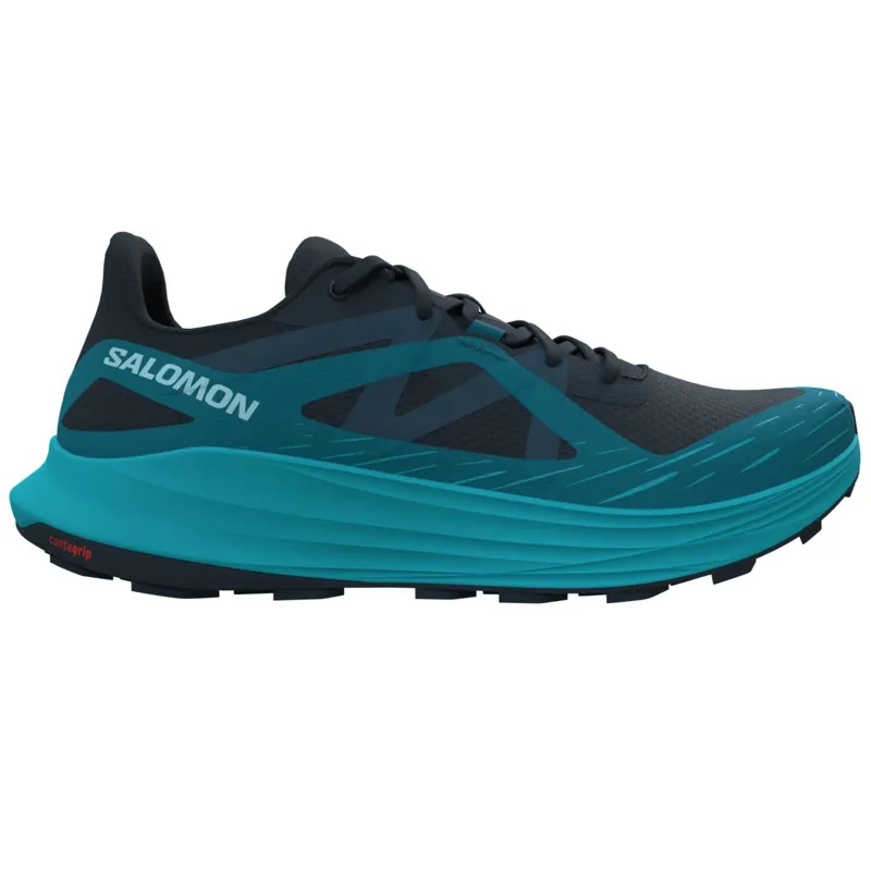 Salomon Men's Ultra Flow Carbon/Tahitian Tide-6