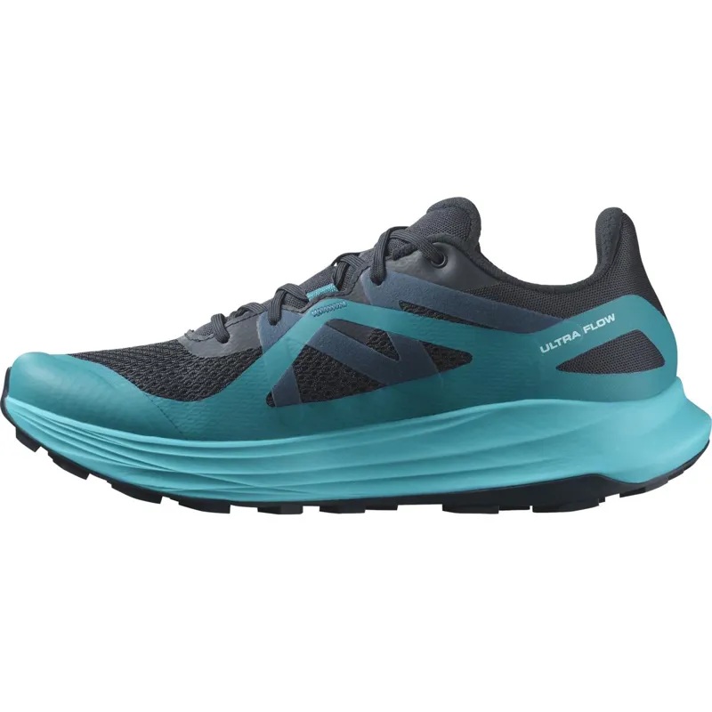 Salomon Men's Ultra Flow Carbon/Tahitian Tide-3