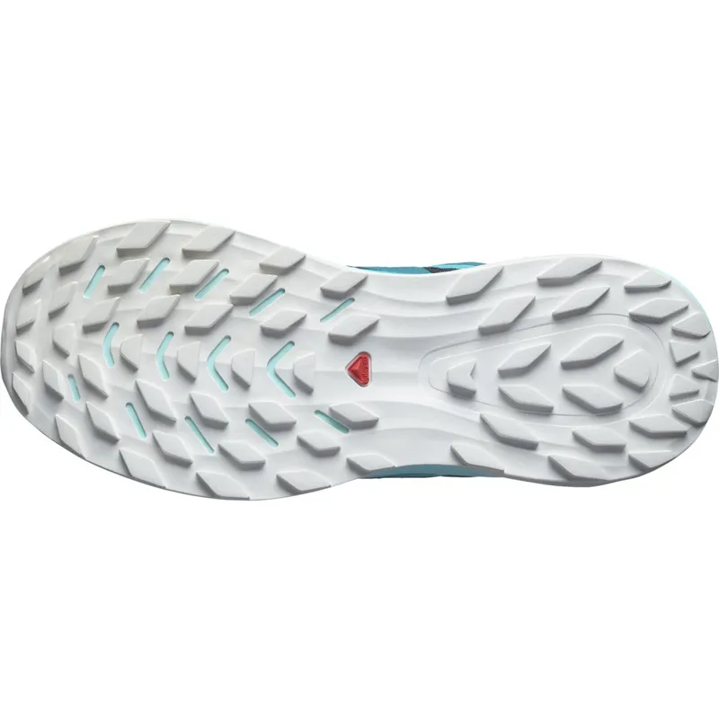 Salomon Women's Ultra Flow Carbon/Peacock Blue-4