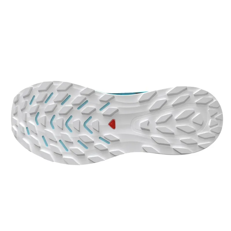 Salomon Women's Ultra Flow Carbon/Peacock Blue-5