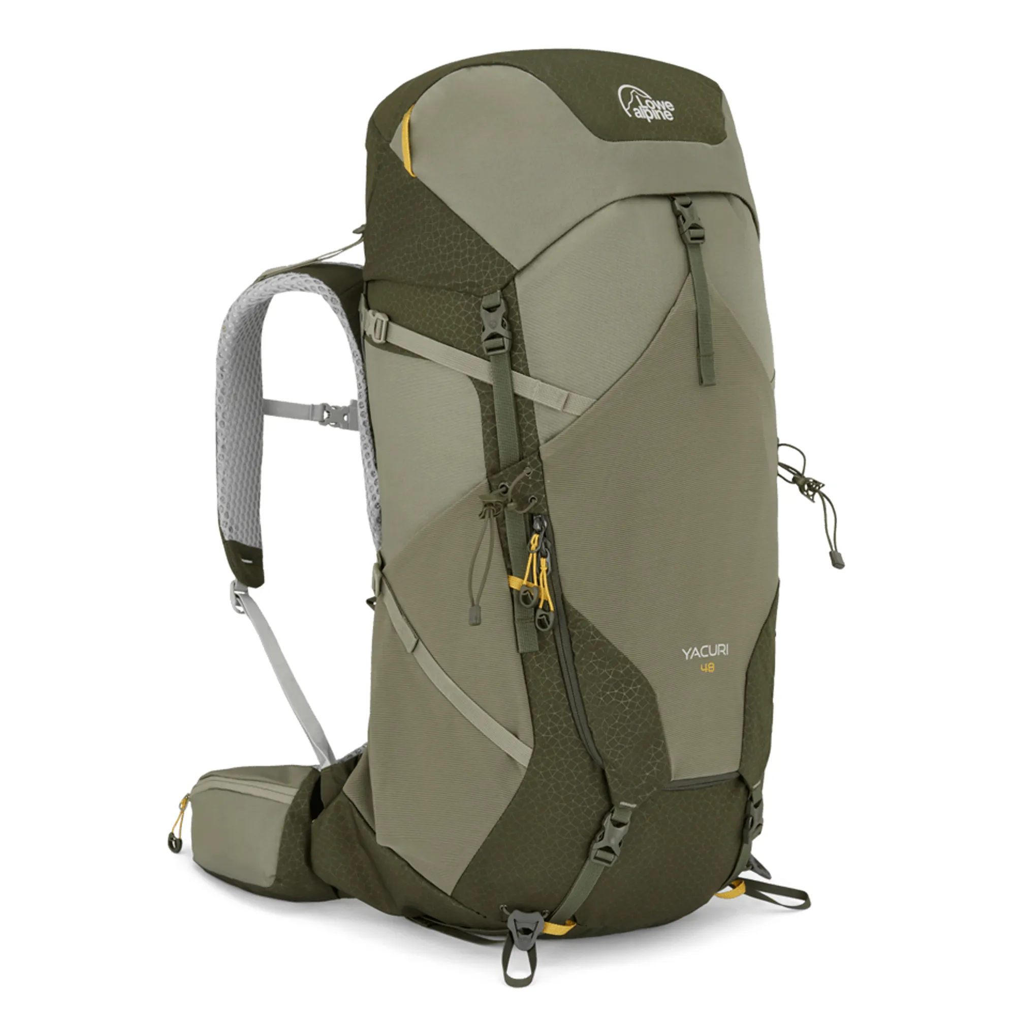 Lowe Alpine Yacuri 48L Hiking Backpack Army Stone