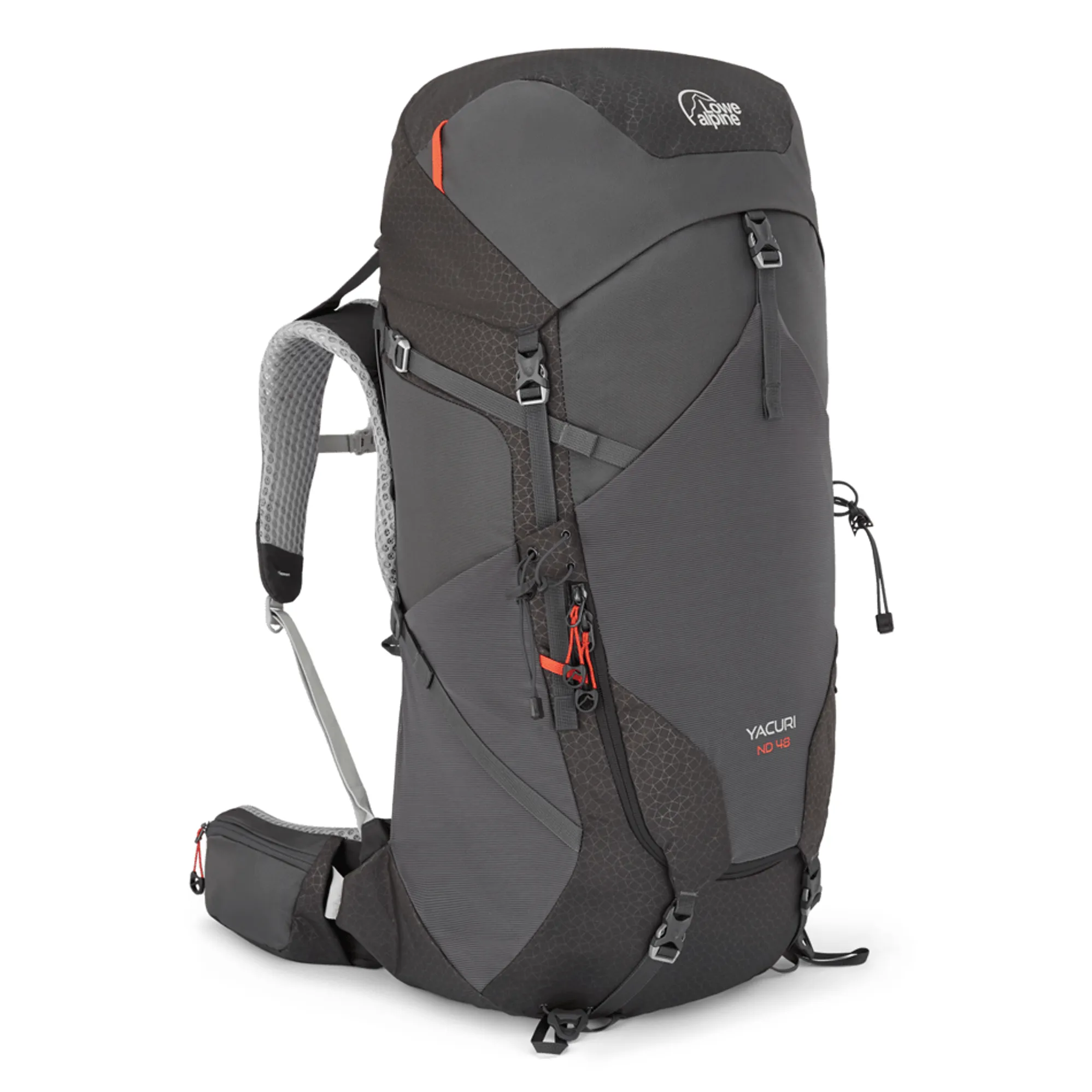 Lowe Alpine Yacuri ND48 Backpack with Rain Cover Graphene Lowe Alpine Yacuri ND48 Backpack with Rain Cover Graphene