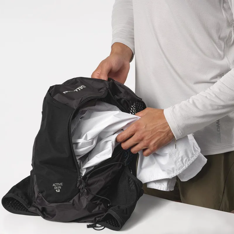 Salomon Active Skin 12 Black/Metal-8