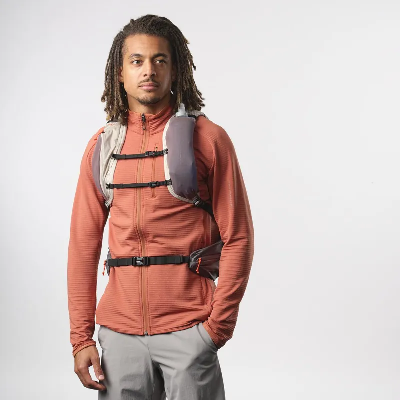 Salomon XT 20 Backpack Feather Grey/Plum Kitten/Cherry Tomato-2