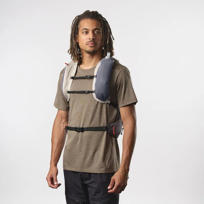 Salomon XT 15 Backpack Feather Grey/Plum Kitten/Cherry Tomato-2