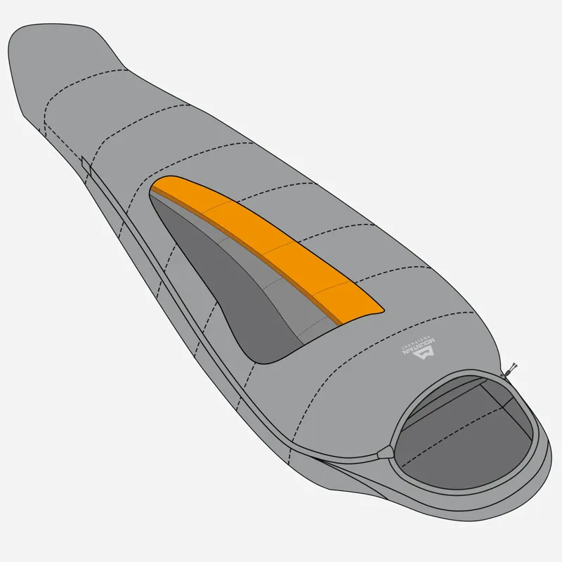 Mountain Equipment Lunar Micro Denim Sleeping Bag-2