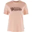 Fjallraven Women's Lush Logo T-Shirt Chalk Rose