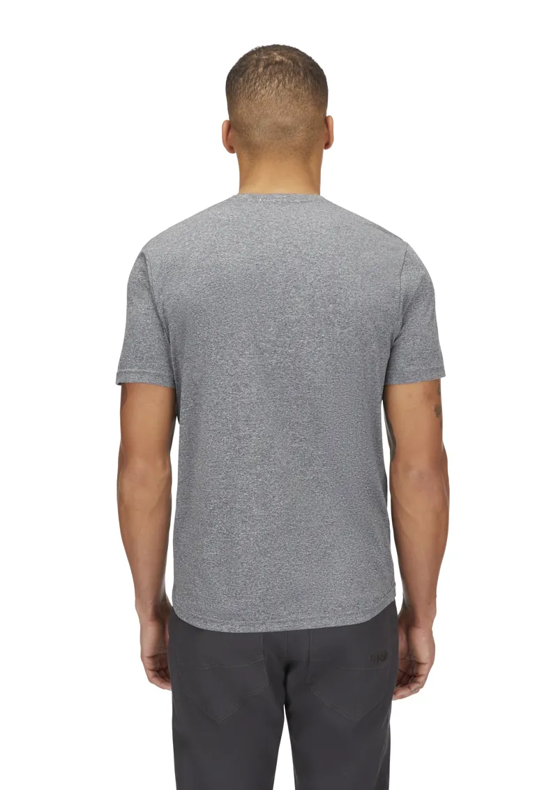 Rab Men's Mantle Outline Tee Beluga Marl-4