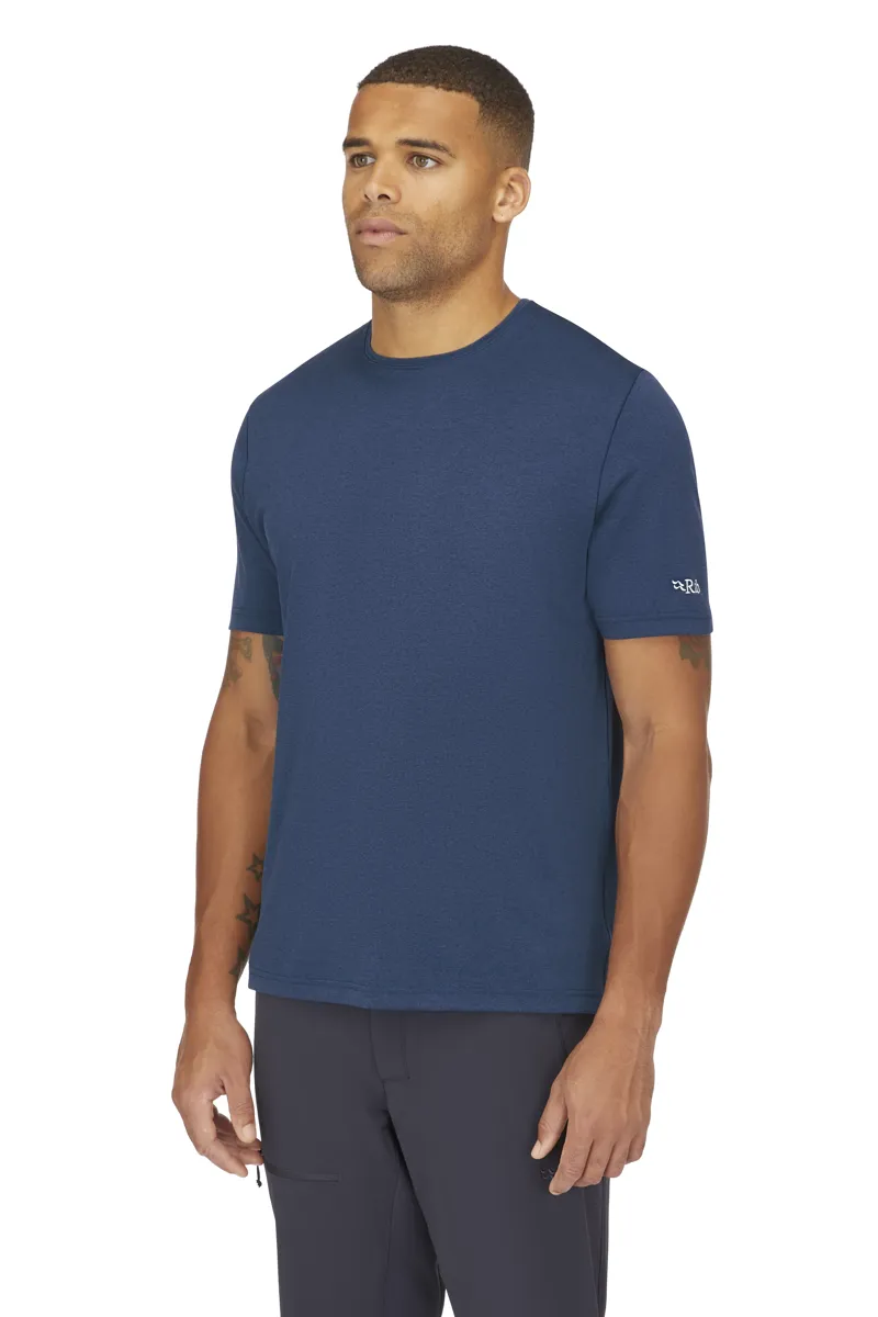 Rab Men's Mantle T-Shirt Tempest Blue-3