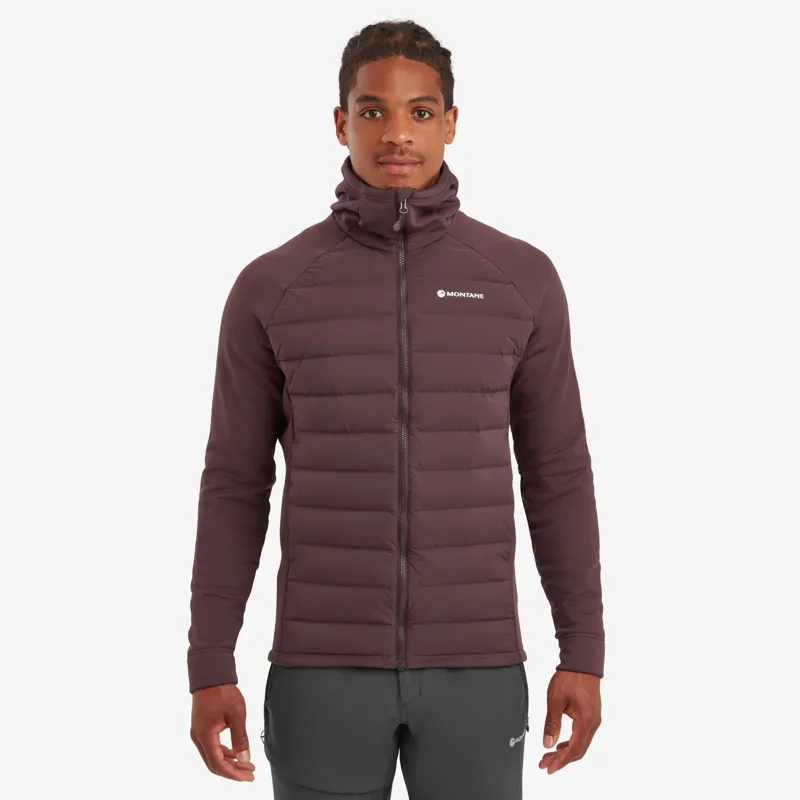 Montane Mens Composite Hoodie Dark Garnet-2