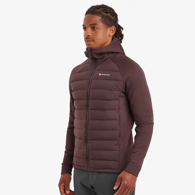 Montane Mens Composite Hoodie Dark Garnet-3