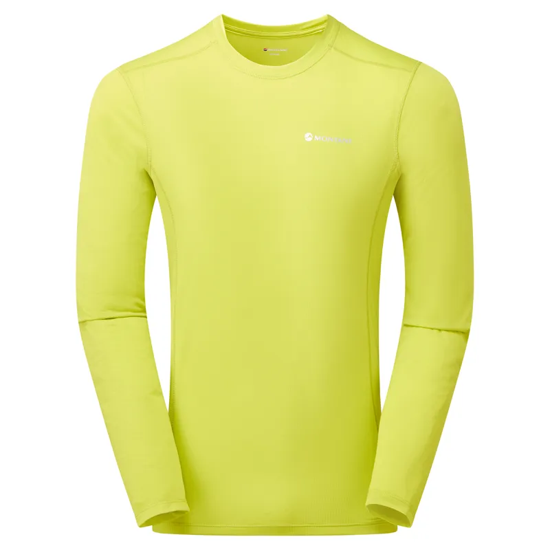 Montane Mens Dart Lite LS T-Shirt Citrus Spring