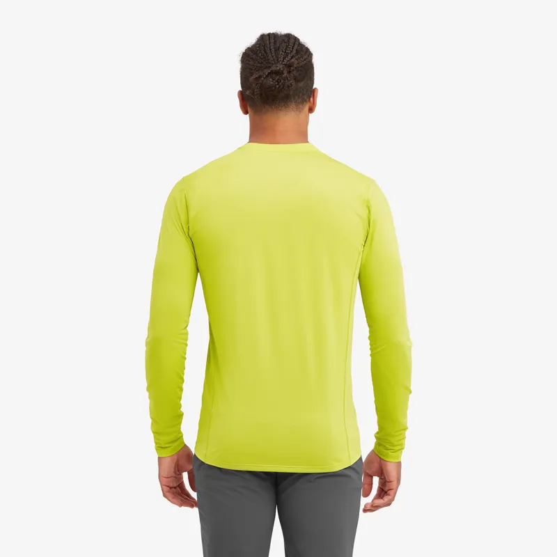Montane Mens Dart Lite LS T-Shirt Citrus Spring-3