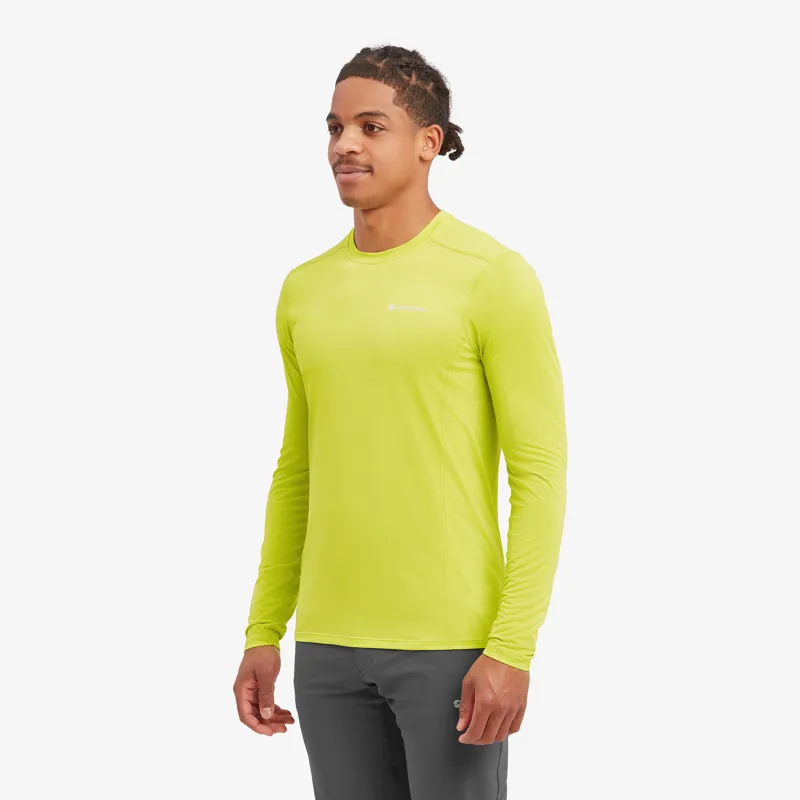 Montane Mens Dart Lite LS T-Shirt Citrus Spring-2