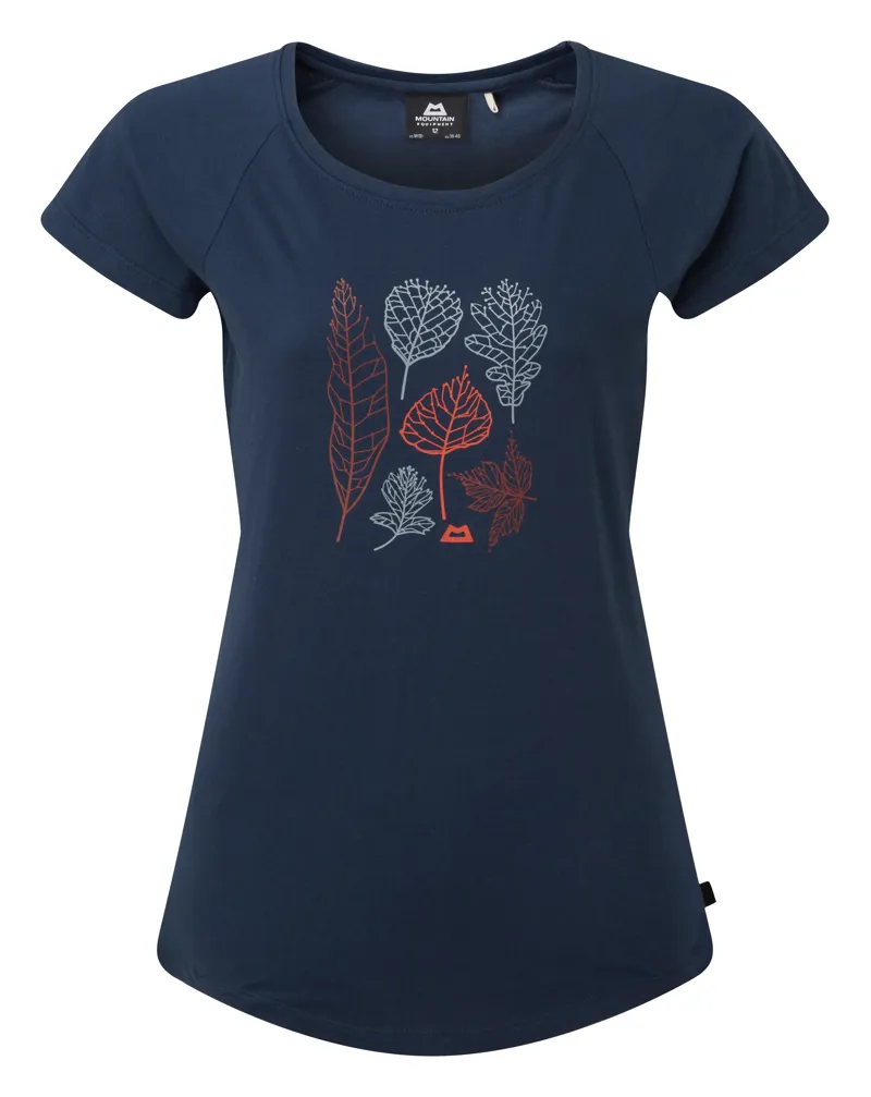 Mountain Equipment Women's Leaf T-Shirt Denim