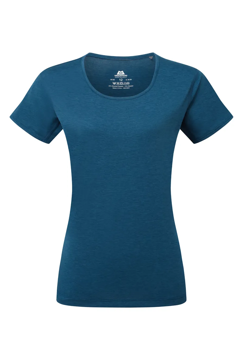 Mountain Equipment Women's Tempi T-Shirt Majolica Blue