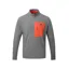 Mountain Equipment Mens Arrow Quarter Zip Anvil/Red Rock